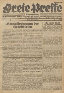 Freie Presse, Nr. 18 Montag 2. Mai 1927 3. Jahrgang