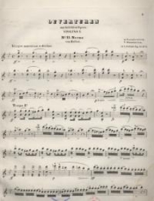 Ouverturen aus beliebten Opern. Violino I. Op. 70, No 11