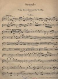 Sonate. Op. 4 : Violine