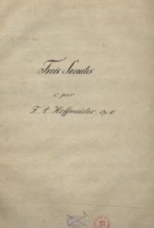 Trois Sonates. Op. 10 : Violino