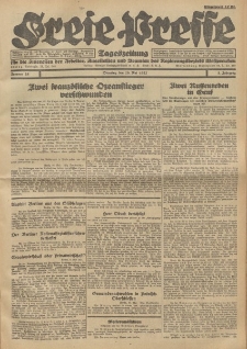 Freie Presse, Nr. 25 Dienstag 10. Mai 1927 3. Jahrgang