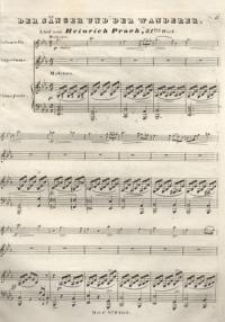 Der S&auml;nger und der Wanderer. Op. 31