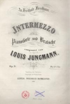 Intermezzo für Pianoforte und Bratsche. Op. 9
