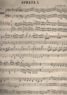 Sonata I à 4ms. : Op. 3, No 1