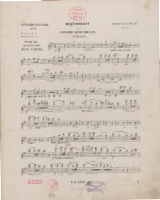 Franz Schubert’s Schwanengesang : a : Violino