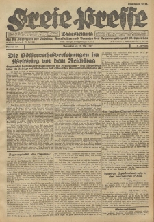 Freie Presse, Nr. 33 Donnerstag 19. Mai 1927 3. Jahrgang