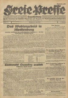 Freie Presse, Nr. 36 Montag 23. Mai 1927 3. Jahrgang