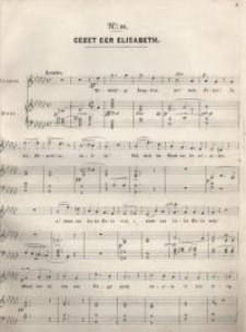 Gebet der Elisabeth : sopran