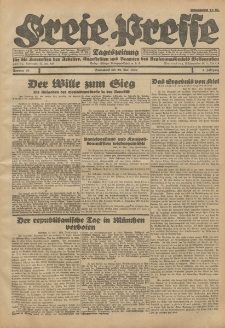 Freie Presse, Nr. 40 Sonnabend 28. Mai 1927 3. Jahrgang