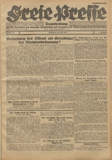 Freie Presse, Nr. 50 Freitag 10. Juni 1927 3. Jahrgang