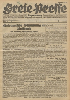 Freie Presse, Nr. 54 Mittwoch 15. Juni 1927 3. Jahrgang