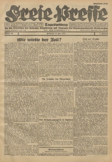 Freie Presse, Nr. 56 Freitag 17. Juni 1927 3. Jahrgang