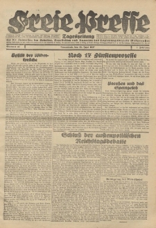 Freie Presse, Nr. 63 Sonnabend 25. Juni 1927 3. Jahrgang