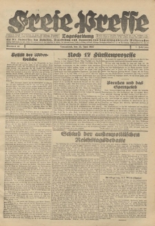 Freie Presse, Nr. 63 Sonnabend 25. Juni 1927 3. Jahrgang