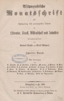 Altpreußische Monatsschrift, 1865, Bd. 2