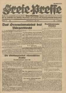 Freie Presse, Nr. 79 Donnerstag 14. Juli 1927 3. Jahrgang