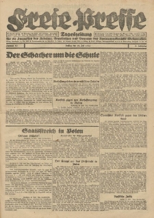 Freie Presse, Nr. 80 Freitag 15. Juli 1927 3. Jahrgang