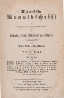 Altpreußische Monatsschrift, 1866, Bd. 3