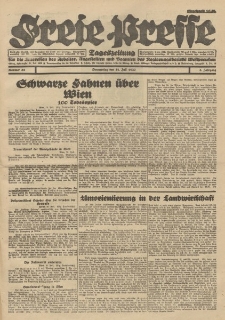 Freie Presse, Nr. 85 Donnerstag 21. Juli 1927 3. Jahrgang
