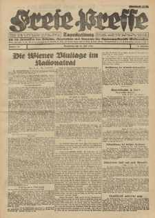 Freie Presse, Nr. 91 Donnerstag 28. Juli 1927 3. Jahrgang