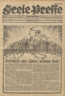Freie Presse, Nr. 17 Sonntag 1. Mai 1927 3. Jahrgang