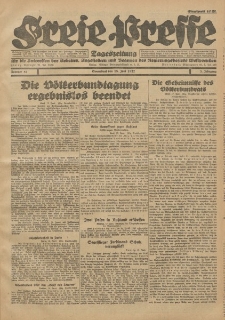 Freie Presse, Nr. 57 Sonnabend 18. Juni 1927 3. Jahrgang