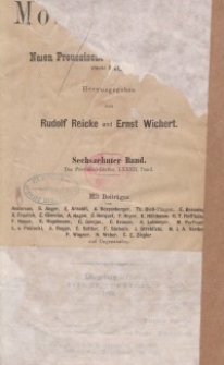 Altpreussische Monatsschrift, 1879, Bd. 16