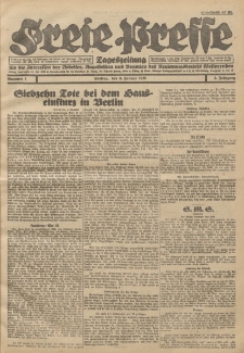 Freie Presse, Nr. 5 Freitag 6. Januar 1928 4. Jahrgang