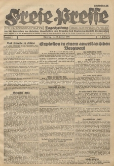 Freie Presse, Nr. 8 Dienstag 10. Januar 1928 4. Jahrgang