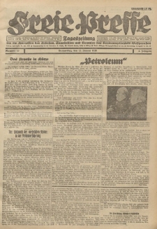Freie Presse, Nr. 10 Donnerstag 12. Januar 1928 4. Jahrgang