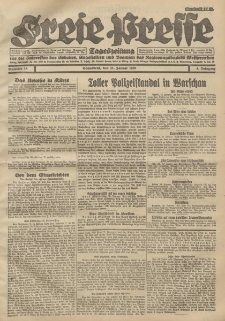 Freie Presse, Nr. 18 Sonnabend 21. Januar 1928 4. Jahrgang