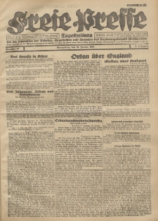 Freie Presse, Nr. 22 Donnerstag 26. Januar 1928 4. Jahrgang
