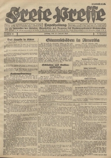 Freie Presse, Nr. 23 Freitag 27. Januar 1928 4. Jahrgang