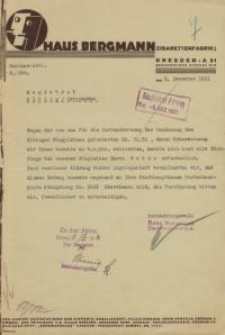 Der Magistrat der Stadt Elbing/Ostpreußen