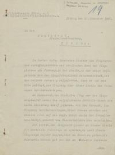 An den Magistrat, Flughafenverwaltung