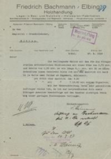 Oferta Friedricha Bachmann’a