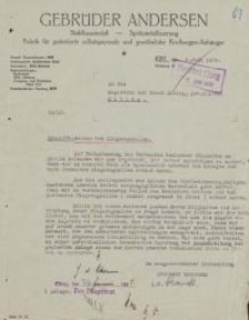 Oferta firmy Gebrüder Andersen