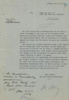 Magistrat Abt. III ( Herrn dr Stascheit)