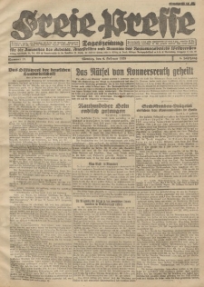 Freie Presse, Nr. 31 Montag 6. Februar 1928 4. Jahrgang
