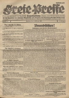 Freie Presse, Nr. 38 Dienstag 14. Februar 1928 4. Jahrgang