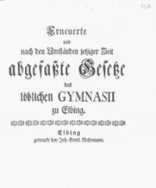 Erneuerte und nach den Umst&auml;nden...