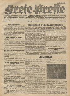 Freie Presse, Nr. 47 Freitag 24. Februar 1928 4. Jahrgang