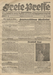 Freie Presse, Nr. 48 Sonnabend 25. Februar 1928 4. Jahrgang