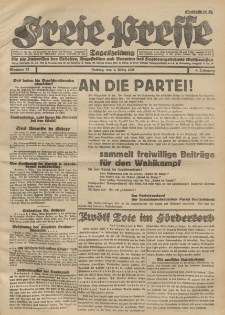 Freie Presse, Nr. 53 Freitag 2. März 1928 4. Jahrgang