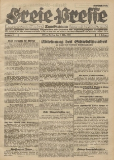 Freie Presse, Nr. 59 Freitag 9. März 1928 4. Jahrgang