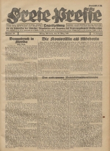Freie Presse, Nr. 63 Mittwoch 14. März 1928 4. Jahrgang
