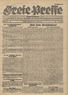 Freie Presse, Nr. 64 Donnerstag 15. März 1928 4. Jahrgang