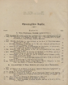 Amts-Blatt der Königlichen Regierung zu Danzig (Chronologisches Register)