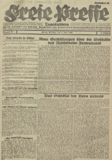 Freie Presse, Nr. 80 Dienstag 3. April 1928 4. Jahrgang