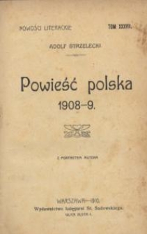 Powieść polska 1908-9